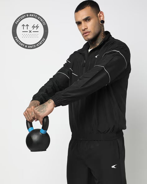 PERFORMAX Men Woven Piping Training Jacket
