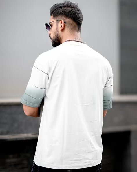 MANIAC Men Oversized Fit T-shirt