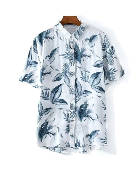 ALPHA TRIBE Men Floral Print Regular Fit Shirt