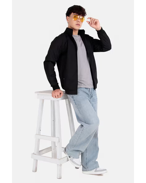 NEONOMAD Men Regular Fit Zip Front Jacket