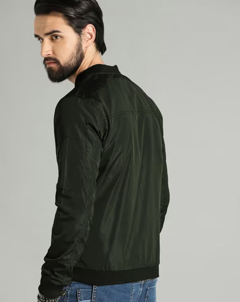 NEONOMAD Men Regular Fit Zip Front Jacket
