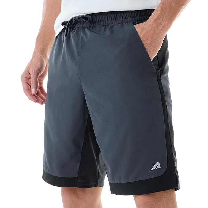 Boldfit Training Shorts for Men Free Style Gym Shorts for Men Workout, Running Sports Long Half Short for Mens Sports Short for Man Everyday Gym Wear