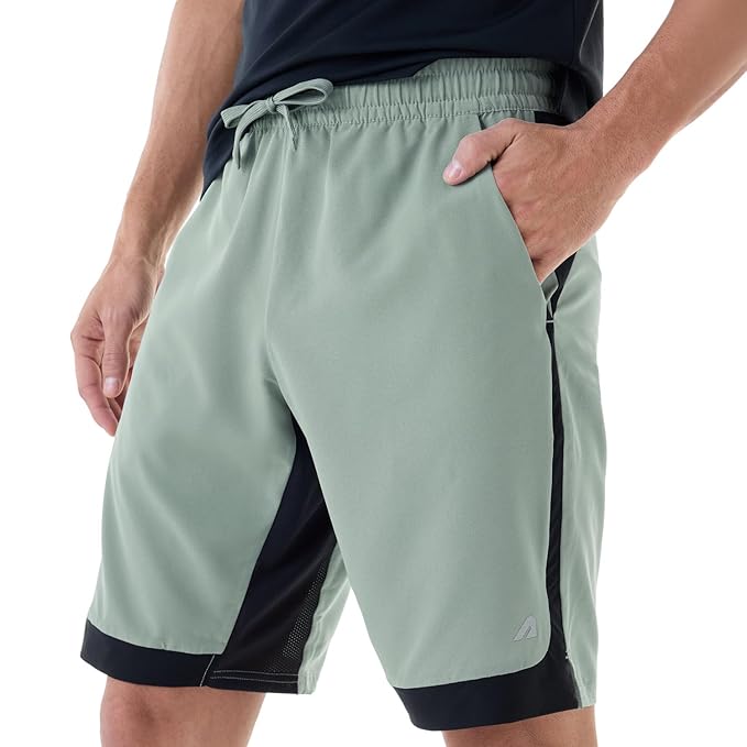 Boldfit Training Shorts for Men Free Style Gym Shorts for Men Workout, Running Sports Long Half Short for Mens Sports Short for Man Everyday Gym Wear