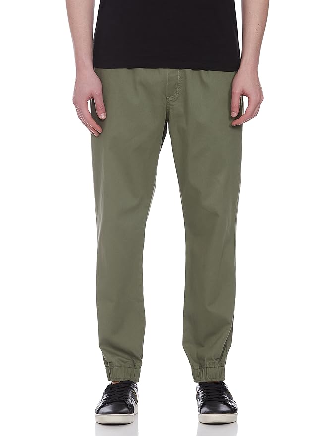 Amazon Brand - Symbol Men's Stretchable Regular fit Jogger Pants | Chinos | Casual Trousers