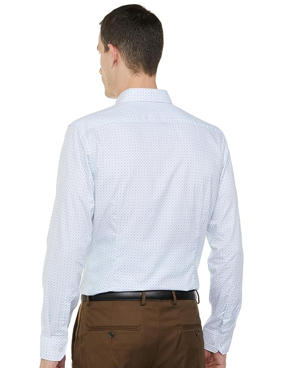 Louis Philippe Men's Cotton Slim Fit Shirt